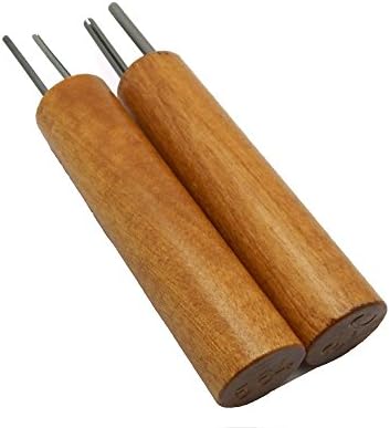 Double Hole Paper Bead Roller, Set of 2