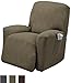 Stretch Sensations, Optic Recliner Slipcover, Standard Recliners, Perfect Chair Protection, Comfortable and Easy Stretch Fabric (Sage)