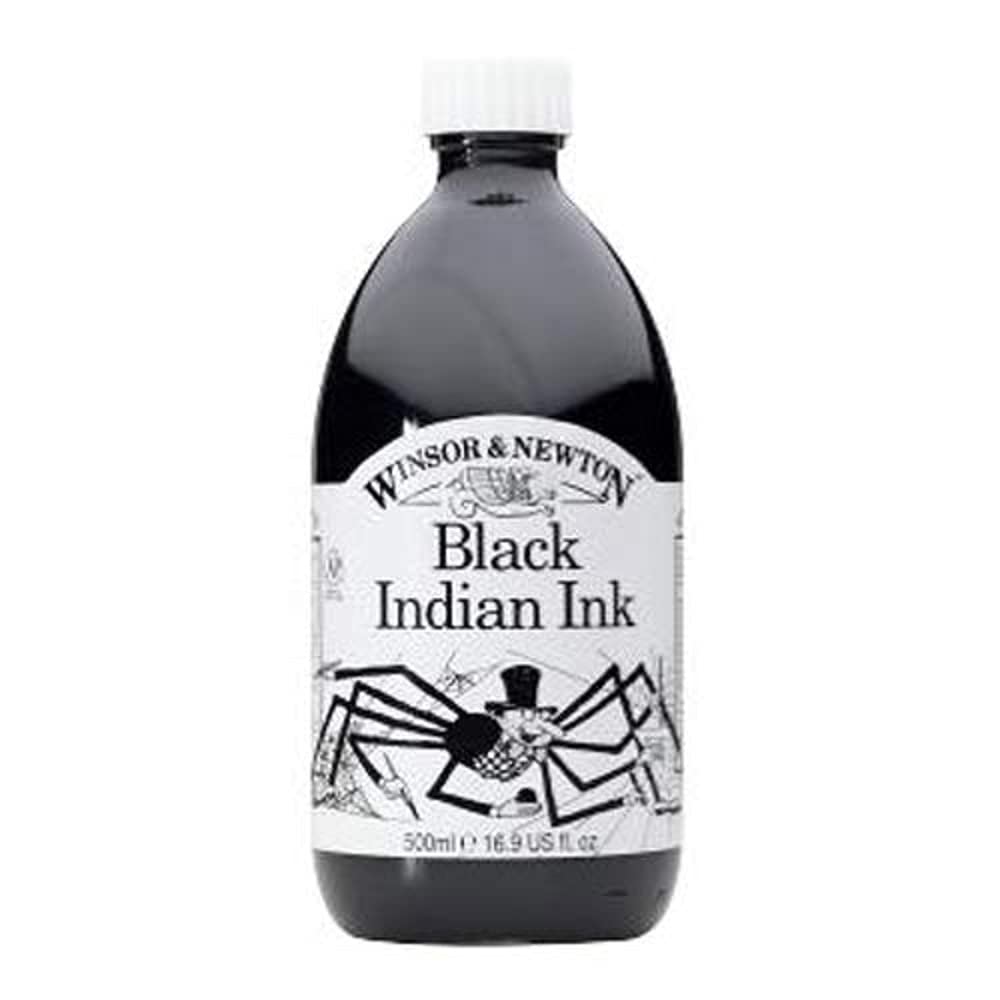 WN Indian Ink 500 ml Black, JCFDI500