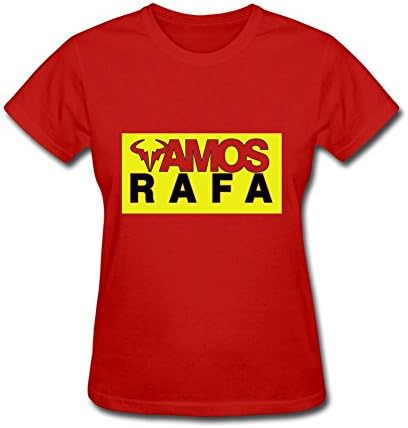 Women's Rafael Nadal Rafa Vamos Logo Short Sleeve T-Shirt