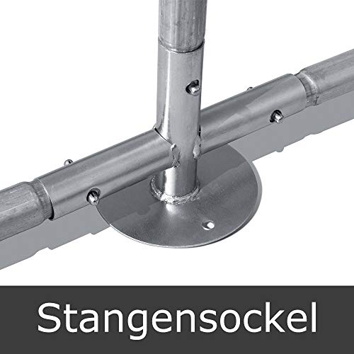 JunY Hühnerstall mit Schloss, Outdoor Hühnerhaus Dach Geflügelstall Verzinkter, PVC-beschichtetes Schatten Dach für… – Bild 4