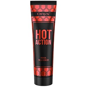 Onyx-Hot-Action-Advanced-Tingle-Indoor-Tanning-Bronzer-Monoi-Avocado-Yerba-Mate Onyx Hot Action Tingle Tanning Lotion - Sunbed Cream with Bronzer for Insanely Dark Tan - Hot Tingle Effect For Advanced…