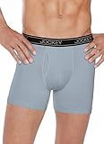 Jockey Men's Underwear Low-Rise Cotton Stretch Boxer Brief - 2 Pack
