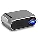 Mini Projector, LED Pico Projector Full HD 1080P Supported, Pocket Video Projector Compatible with PC TV DVD iPhone iPad USB TF AV HDMI, Home Theater Outdoor Projector for Movie Games Gifts for Kids