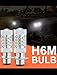 H6M LED Headlight Bulb for Yamaha YFM250 350 450 660 700 Rhino Raptor Banshee Headlamp Blubs