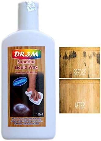 DR3M LBLUUu440 -Cleaning Solution Superior Liquid Wooden Wax Polish 100ml (Removes Stains and Restores Shine) DR3M LBLUUu440 -Cleaning Solution Superior Liquid Wooden Wax Polish 100ml (Removes Stains and Restores Shine)