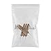 MagiDeal 5pcs Bamboo Hair Weaving Crochet Needles Dreading Hooks Dreadlock Tool for Braid Craft 0.5mm 0.75mm - 0.5mm