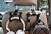 Headrest-Hooks-Car-Organizer-for-Accessories,Car Back Seat Organizer Purse Hook 2 PCS Stainless Steel Purse Hanger Storage for Car, Grocery Bag,Purses, Handbags, Cloth