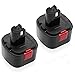 Powerextra 2 Pack 12V 3000mAh Replacement Battery