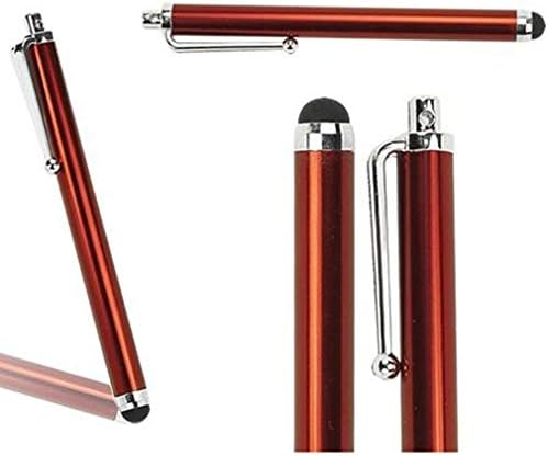 Capactive Stylus Pen For iPad 2, 3 iPhone 4, 4S Samsung Galaxy Tab 10.1, Note S2 S3 i9300 Nexus HTC One X Sensation XL Sony Xperia -Red