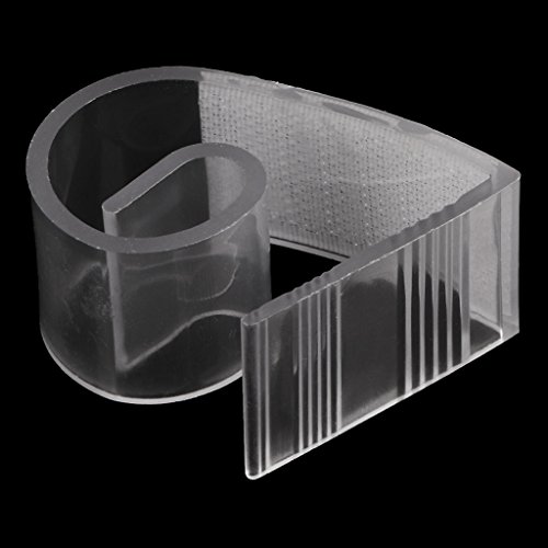 image for Tebatu 12 Pieces Camping Picnic Party Plastic Clear Table Cloth Cover 