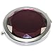 KOLIGHT® Purple Portable Foldable Pocket Metal Makeup Compact Mirror Woman Cosmetic Mirror Double Sides (One is Normal,Another is Magnifying)