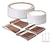 Disposable Wedding Dinnerware Set 303pc/50 Guest Rose Gold Premium | 50 Dinner Plates, 50 Dessert Plates, 100 Forks, 50 Spoons, 50 Knives, 3pc Serving Set (50 Guest Set, Rose Gold)