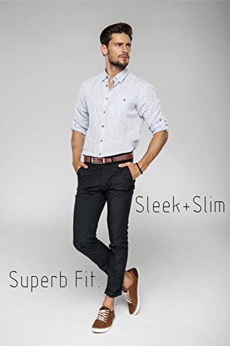 Marino Men's Genuine Leather Ratchet Dress Belt with Open Linxx Leather Buckle, Enclosed in an Elegant Gift Box - Light Tan - Style 141 - Custom XL: Up to 54" Waist