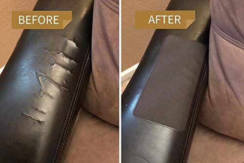 MastaPlasta Self-Adhesive Patch for Leather and Vinyl Repair, Large, Navy - 8 x 4 Inch - Multiple Colors Available - Thumbnail 3