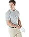 TSLA Men's Short Sleeve Polo Shirts, Regular fit Quick Dry Golf Shirts, Sports Performance Dri Flex Tech Solid Top Shirts, Hyper Dri Polo Light Grey, X-Large