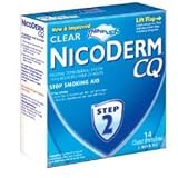 Nicoderm Cq Step 2 Clear Stop Smoking Patch, 14 Mg Smart Control Release, 2 Weeks, 14 Patches
