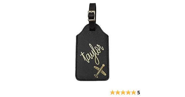 Monogram Luggage Tag, Luggage Tags 