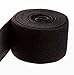 Ninepeak Nylon One-Wrap Self Gripping Strap, Hook & Loop Fastening Tape, 5' Length, Black (2