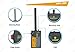 ALLOSUN Handheld TS66A Waterproof Wand Pin Pointer Metal Detector, Grey