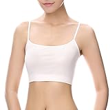 Cnhw Women's Simple All-match Pure Color Basic Seamless Mini Camisole