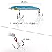 Fishing Jigging Lures 3/2oz Blade for Saltwater Freshwater Deep Water Sinking Hard Fishing Spoons Tackle Baits