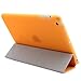 BESDATA Ultra Thin Magnetic Smart Cover for Apple iPad Mini 1st Generation [Wake/Sleep Function] Translucent Back Case + Screen Protector + Cleaning Cloth + Stylus (Orange)