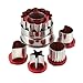 Cake Boss Decorating Tools 6-Piece Classic Linzer Cookie Cutter Set