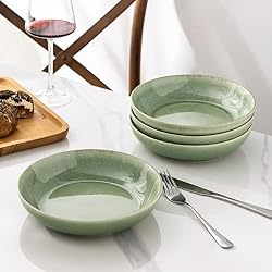 AmorArc 8.5'' Large Ceramic Pasta Bowls Set, 36oz