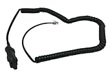 A10-16 Adapter Direct Connect Cable by AvimaBasics Compatible with Plantronics Headsets | Stretchable Durable Quick Connect & Disconnect Grips | for H-Series EncorePro Tristar Mirage Encore DuoSet