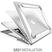 MacBook Pro 13 Case 2018 2017 2016 Release A1989/A1706/A1708, i-Blason [Heavy Duty] [Dual Layer] Cover with TPU Bumper for Apple Macbook Pro 13 inch With or Without Touch Bar and Touch ID (White)