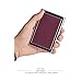 EASTNIGHTS RFID Credit Card Holder Metal Credit Card Case Wallet Business Card Holder for Women Men purple