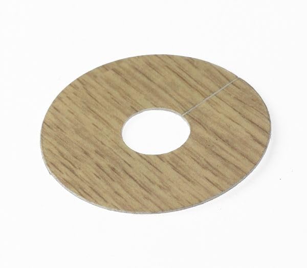4 x FC13 Light Oak Surround for Laminate Floors Overall Size: 45mm to Suit 15MM Pipes - Laser Cut - EASYFIT