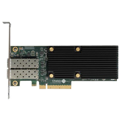 Chelsio High Performance, Dual Port 10 Gbe Unified Wire Adapter - Pci Express X8 - Optical Fiber -