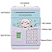 FEENM Electronic Password Piggy Bank Fingerprint Password Lock Mini ATM Money Saving Box Toy Electronic Coin Bank Great Gift Toy for Children Kids Blue
