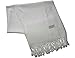Opulent Luxury Women's Pashmina Cashmere Wrap Scarf Soft Shawl - 80 x 30-Inch - Ivory