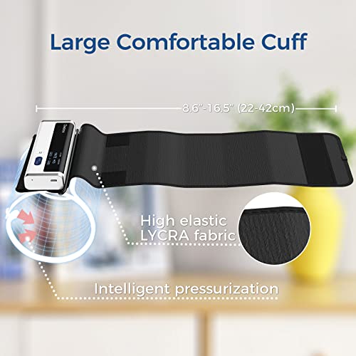 Checkme BP2A Blood Pressure Monitor Upper Arm Bluetooth BP Machine with Large Cuff and Checkme BP2A Blood Pressure Monitor Upper Arm Bluetooth BP Machine with Large Cuff and