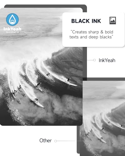 303 XL Black Ink Cartridges – 2 x 750 Pages, 303 Black Cartridge Replacement for HP 303 Original Black, 303XL for Envy Photo 7134 7830 6232 6230 7130 6220 6234 7100 7155 7800 7833 4 785 5 7864