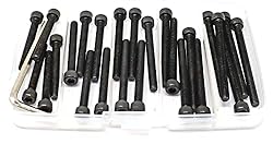 iexcell 25 Pcs M5 x 40/45/50/55/60 Alloy Steel 12.9