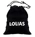 LOLIAS 2 Pcs Stainless Steel Couples Bracelets for Men Women His & Her Bracelet Chain,F