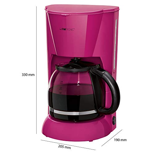 Clatronic KA 3473 Filterkaffeemaschine für 12-14 Tassen, Nachtropfsicherung, Warmhalteplatte, Abschaltautomatik… – Bild 5