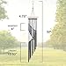 Sorbus Wind Chimes – Tubular Decorative Outdoor Garden Accent with Soothing Musical Bell Sounds – Great for Memorial, Home, Deck, Patio, or Garden, Metal