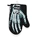 Mustard Oven Mitt Glove - Black X-Ray