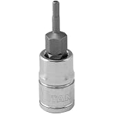 Titan 15602 1/4-Inch Drive x 2mm Hex Bit Socket