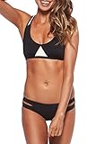 Dearlovers Women Swimsuit Sport Top & Bottom Bikini Set
