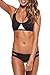 Dearlovers Women Swimsuit Sport Top & Bottom Bikini Set