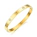 LOHOME Fashion Bracelets Cross Screw Bracelet for Womens/Mens/Lovers/Couples