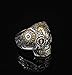 REVOLIA Stainless Steel Rings for Men Skull Punk Rings Cross Vintage Size 8