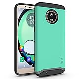 Motorola Moto G6 Case, TUDIA Slim-Fit Heavy Duty [Merge] Extreme Protection/Rugged but Slim Dual Layer Case for Motorola Moto G6 (Mint)
