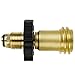 GASPRO niversal Fit Propane Tank Adapter Converts POL to QCC1 / Type 1 with Wrench, Propane Hose Adapter Old to New Connection Type